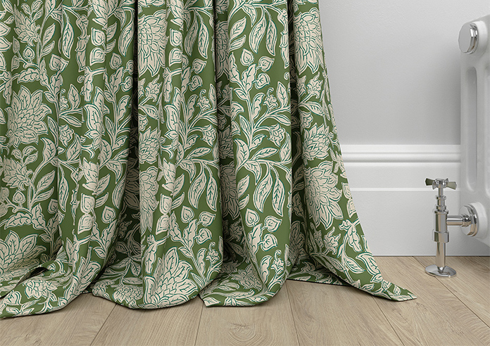 Land & Shore Rowallane, Green - Made to Measure Curtains - Image 6